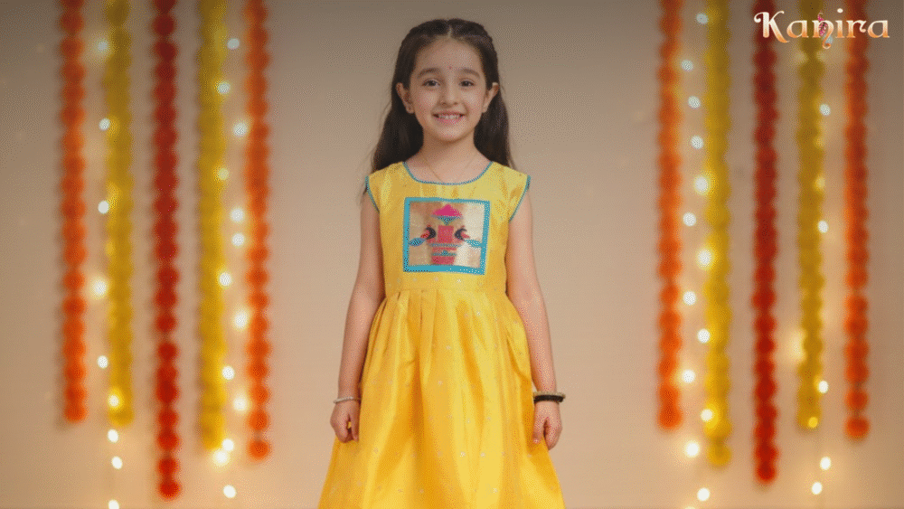Paithani Frock: The Perfect Blend of Tradition and Style for Girls
