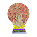 Paithani Chakra Backdrop for Ganesh Chaturthi – Single Round Design (24 Inch)