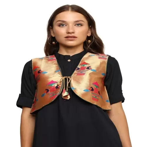 Paithani Jacket for Women Diamond – Kanira