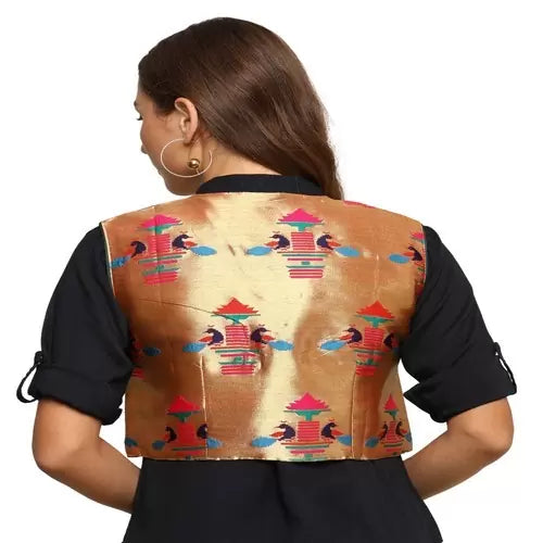 Paithani Jacket for Women Diamond – Kanira