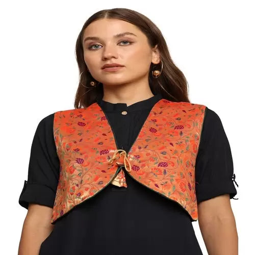 Small Peacock Paithani Jacket for Women – Kanira