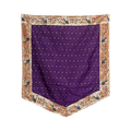 Paithani Side Pattern Backdrop for Ganesh Chaturthi – Purple Wine