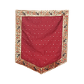 Paithani Side Pattern Backdrop for Ganesh Chaturthi – Maroon
