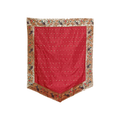 Paithani Side Pattern Backdrop for Ganesh Chaturthi – Red