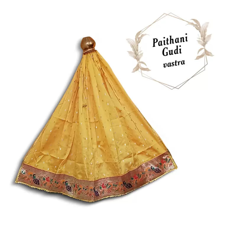 Readymade Gudi Mango / Maharashtrian Festival Gudi Padwa Stand /GudiPadwa Decoration Showpiece