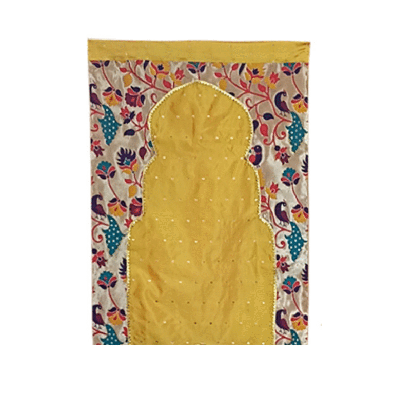 Paithani Gate Style Backdrop for Ganesh Chaturthi – Mango