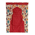 Paithani Gate Style Backdrop for Ganesh Chaturthi – Maroon