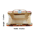 Exclusive Golden Paithani Clutch – Elegance with a Regal Touch