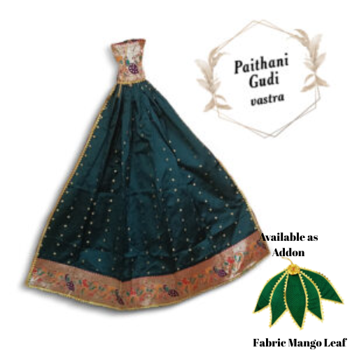 Readymade Gudi Green / Maharashtrian Festival Gudi Padwa Stand /GudiPadwa Decoration Showpiece