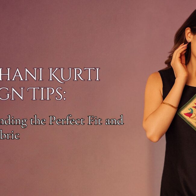 Paithani Kurti Design Tips: Finding the Perfect Fit and Fabric