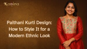 Paithani Kurti Design: How to Style It for a Modern Ethnic Look