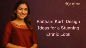 Paithani Kurti Design Ideas for a Stunning Ethnic Look
