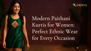 Modern Paithani Kurtis for Women: Perfect Ethnic Wear for Every Occasion