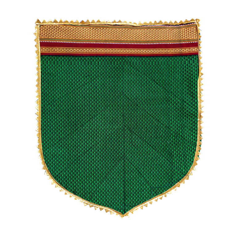 Paithani Banana Leaf Paan with Zari Border for Ganpati