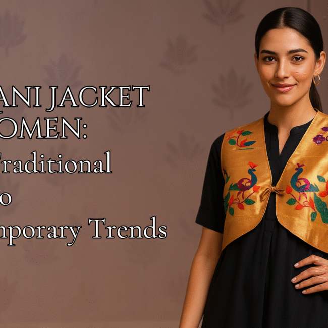 Paithani Jacket for Women: From Traditional Roots to Contemporary Trends