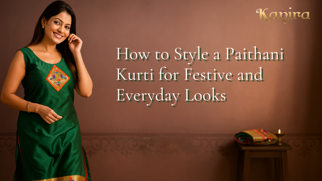 How to Style a Paithani Kurti for Festive and Everyday Looks