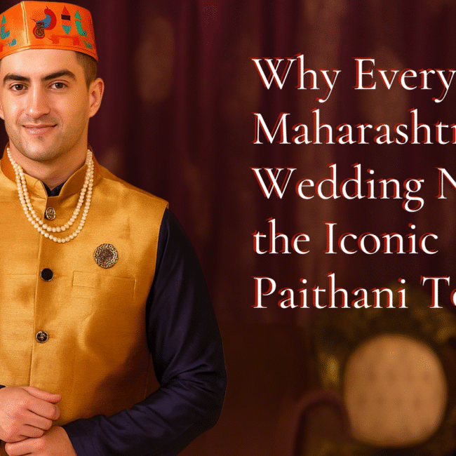 Why Every Maharashtrian Wedding Needs the Iconic Paithani Topi