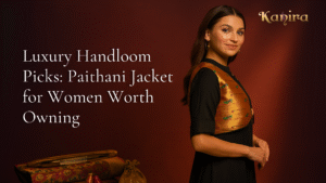 Luxury Handloom Picks: Paithani Jacket for Women Worth Owning