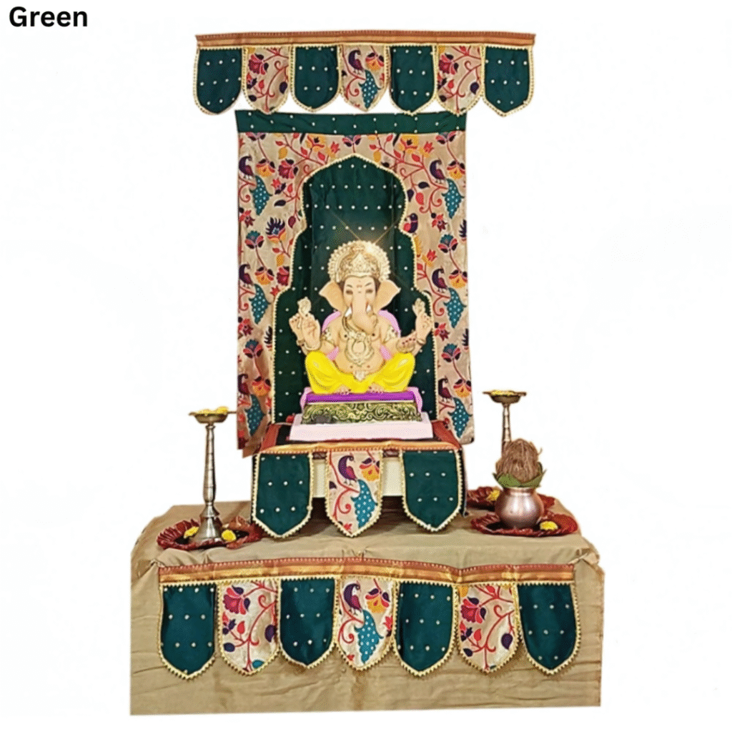 Why Choose Paithani Temple Backdrops for Ganesh Chaturthi?