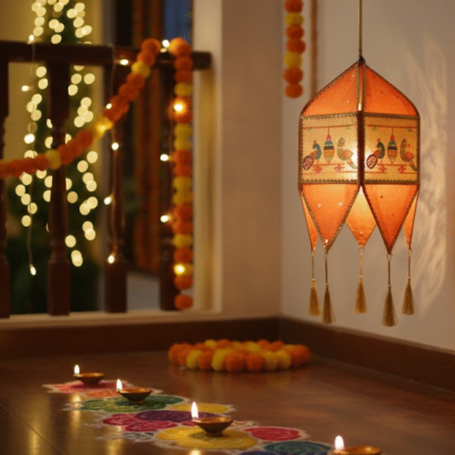 Unique Paithani Kandil Designs to Celebrate a Traditional Diwali