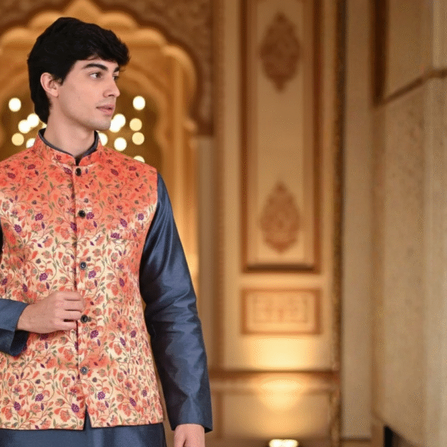 From Tradition to Trend — Why Every Man Needs a Paithani Jacket
