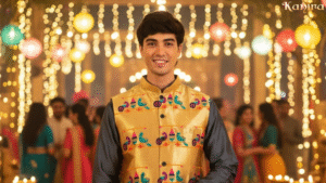 How to Choose the Best Color Paithani Jacket for Men for Your Skin Tone