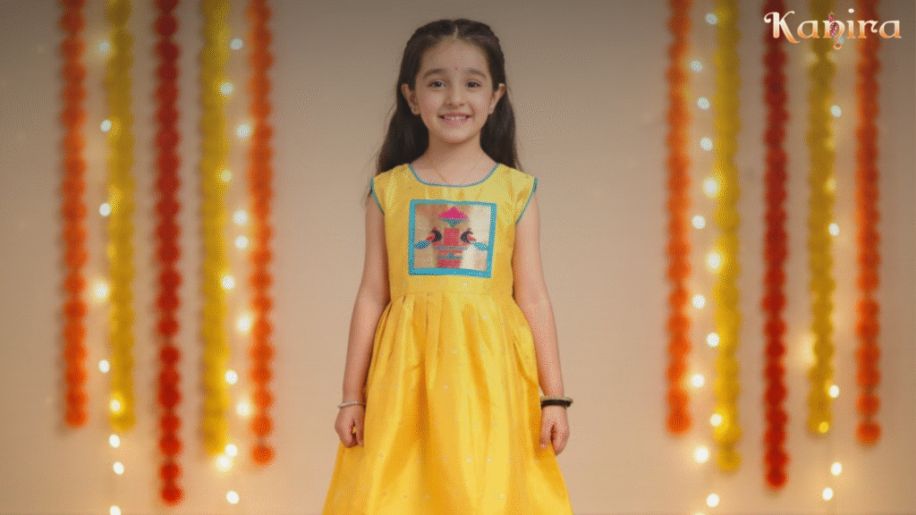 Paithani Frock: The Perfect Blend of Tradition and Style for Girls